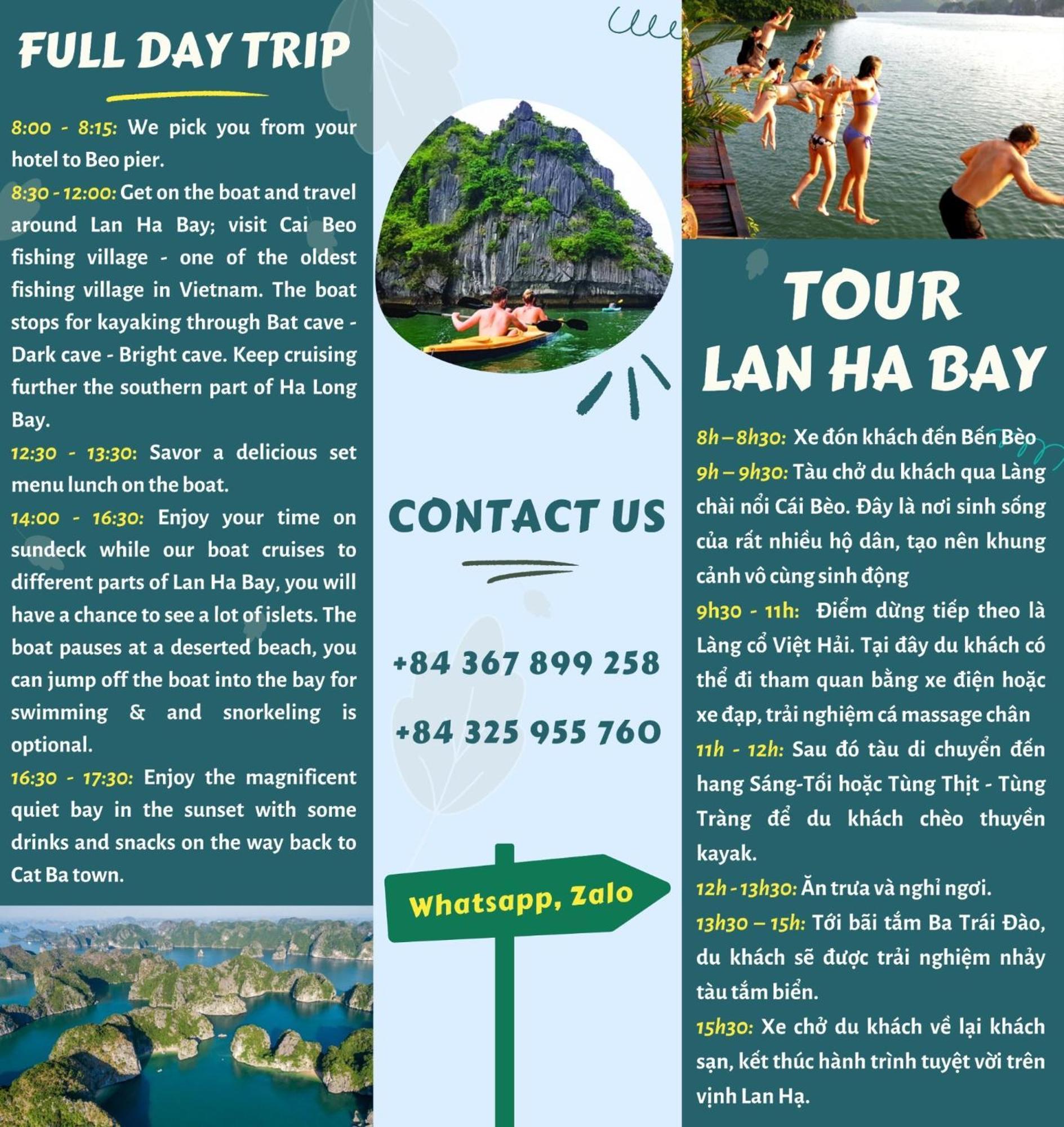 Domik Homestay - Cát Bà Dong Khe Sau Exterior foto